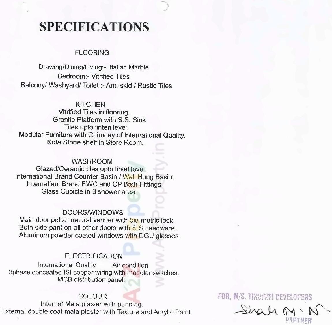  of real estate project Solitaire Reside located at Bodakdev, Ahmedabad, Gujarat