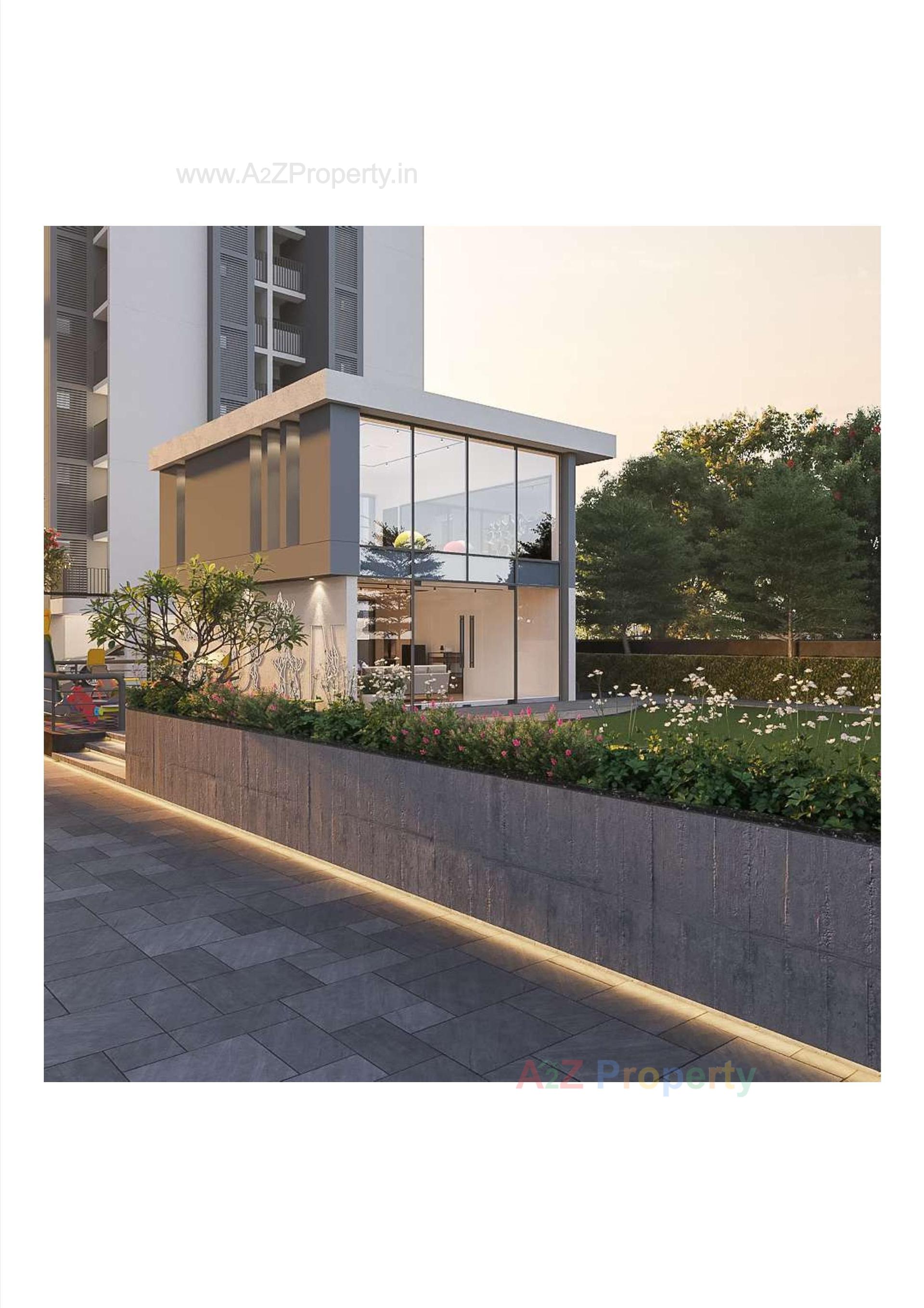 3D Elevation of real estate project Solitaire Vista located at Gota, Ahmedabad, Gujarat