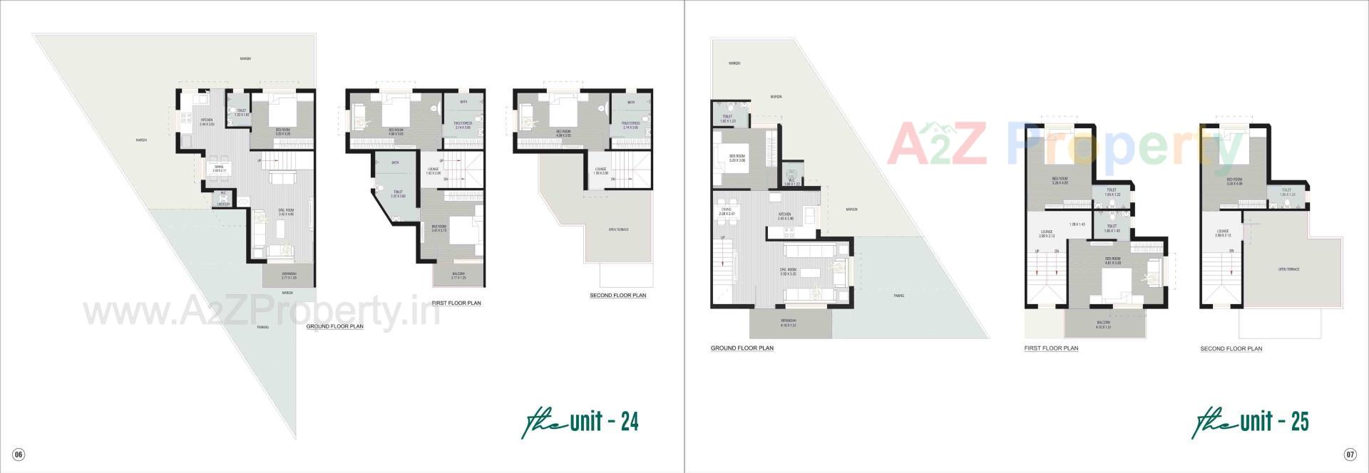 Layout of real estate project Somnath Villa located at Geratpur, Ahmedabad, Gujarat