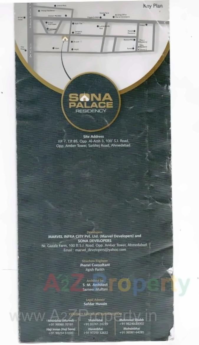  of real estate project Sona Palace Residency located at Sarkhej, Ahmedabad, Gujarat