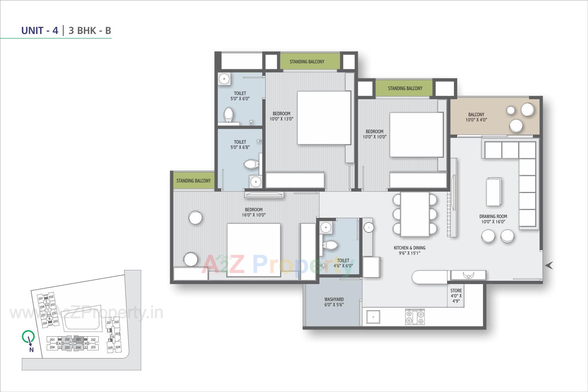 Layout of real estate project Sp Nirvana located at Ghuma, Ahmedabad, Gujarat
