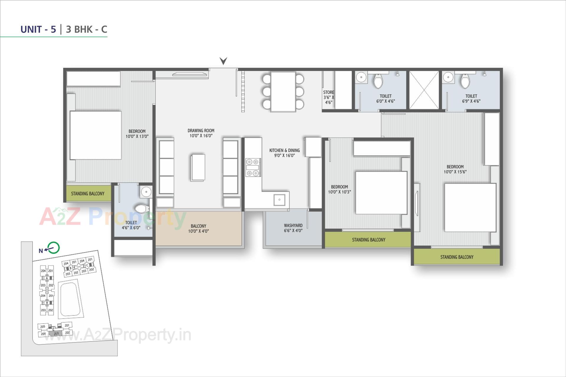 Layout of real estate project Sp Nirvana located at Ghuma, Ahmedabad, Gujarat