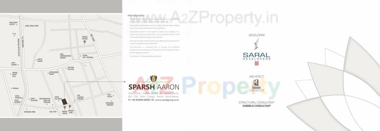  of real estate project Sparsh Aaron located at Shahwadi, Ahmedabad, Gujarat