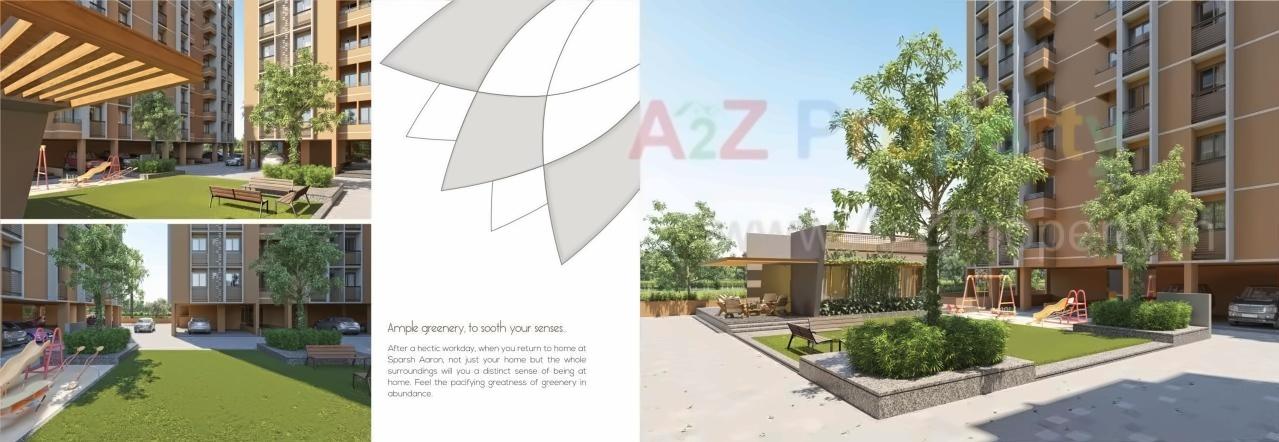 3D Elevation of real estate project Sparsh Aaron located at Shahwadi, Ahmedabad, Gujarat