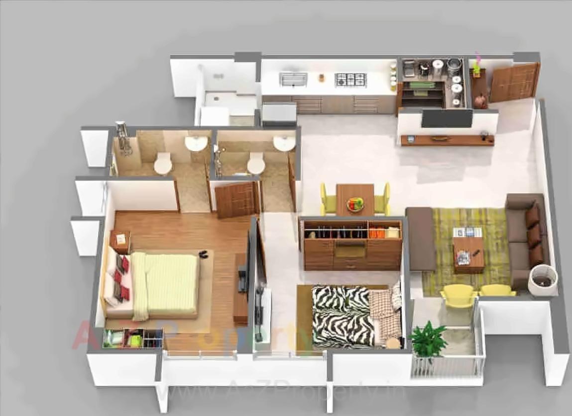 Layout of real estate project Sparsh Aura located at Shahwadi, Ahmedabad, Gujarat