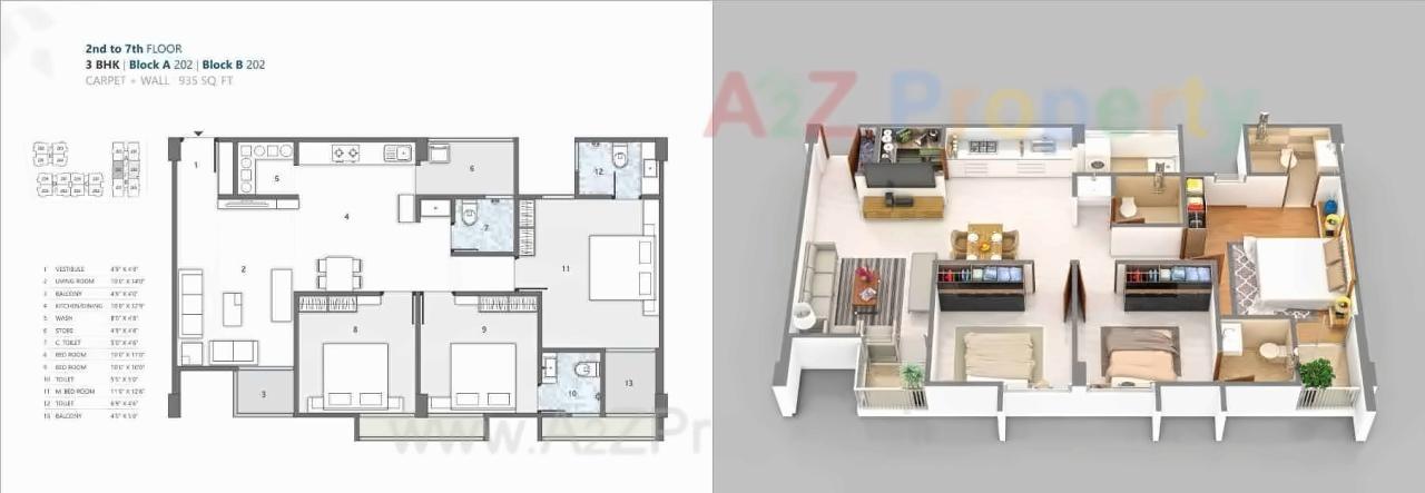 Layout of real estate project Sparsh Aura located at Shahwadi, Ahmedabad, Gujarat