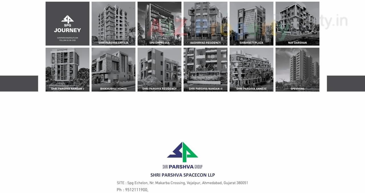  of real estate project Spg Echelon located at Makarba, Ahmedabad, Gujarat