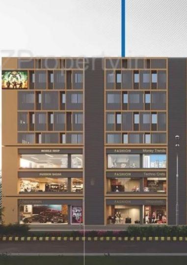 3D Elevation of real estate project Spinel located at Sola, Ahmedabad, Gujarat