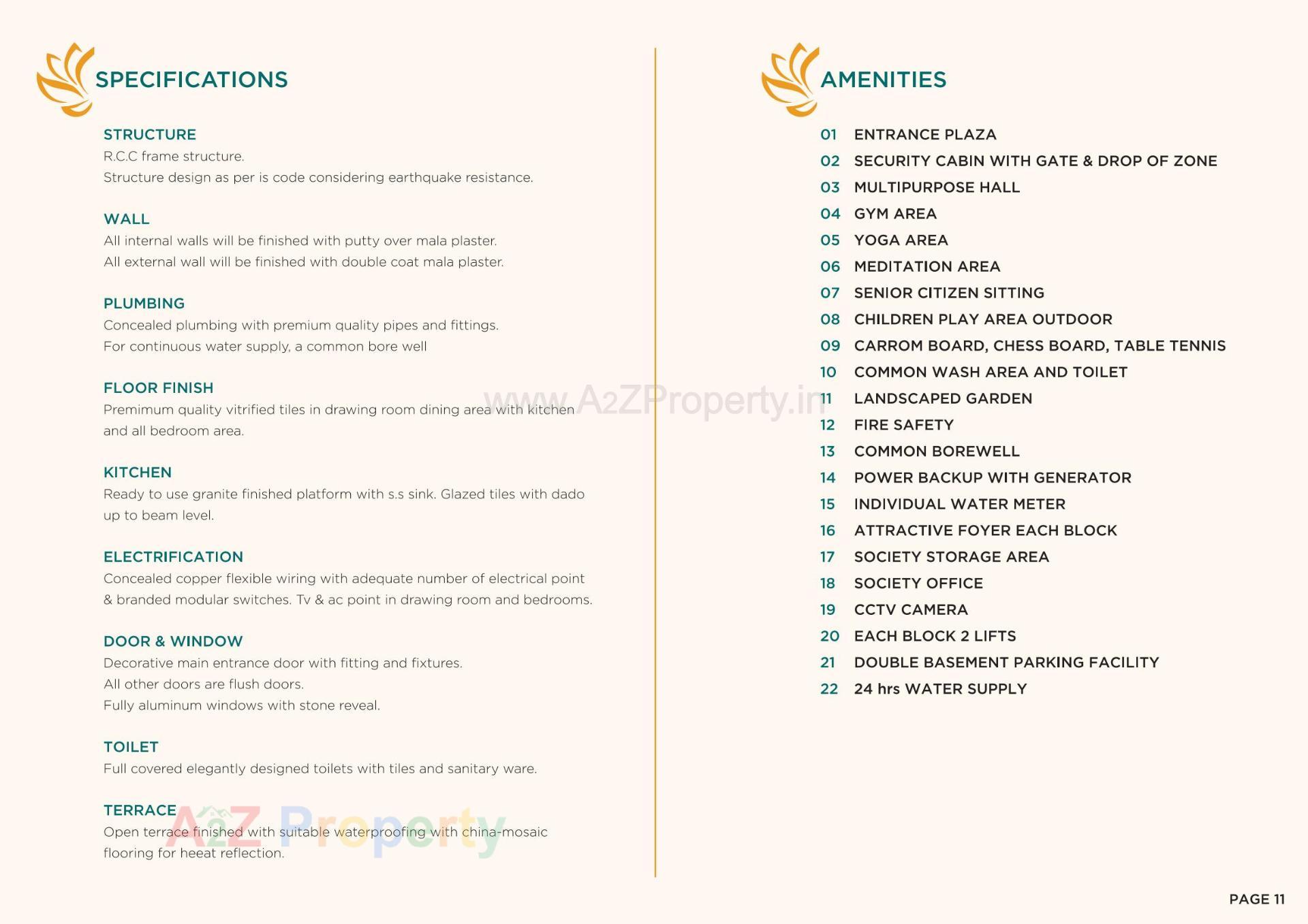  of real estate project Sreevas located at Chiloda, Ahmedabad, Gujarat