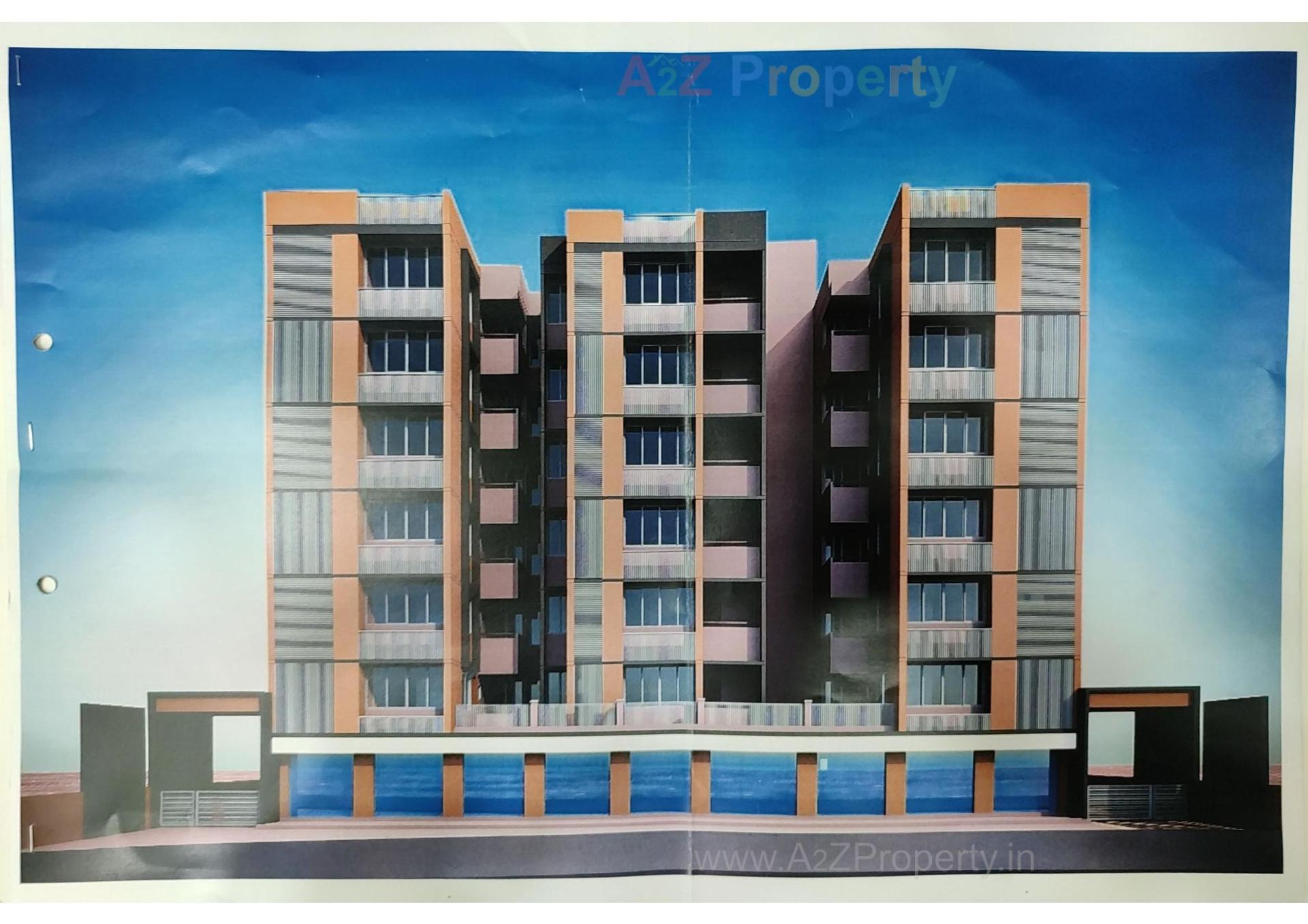 3D Elevation of real estate project Ssd Vista located at Naroda, Ahmedabad, Gujarat
