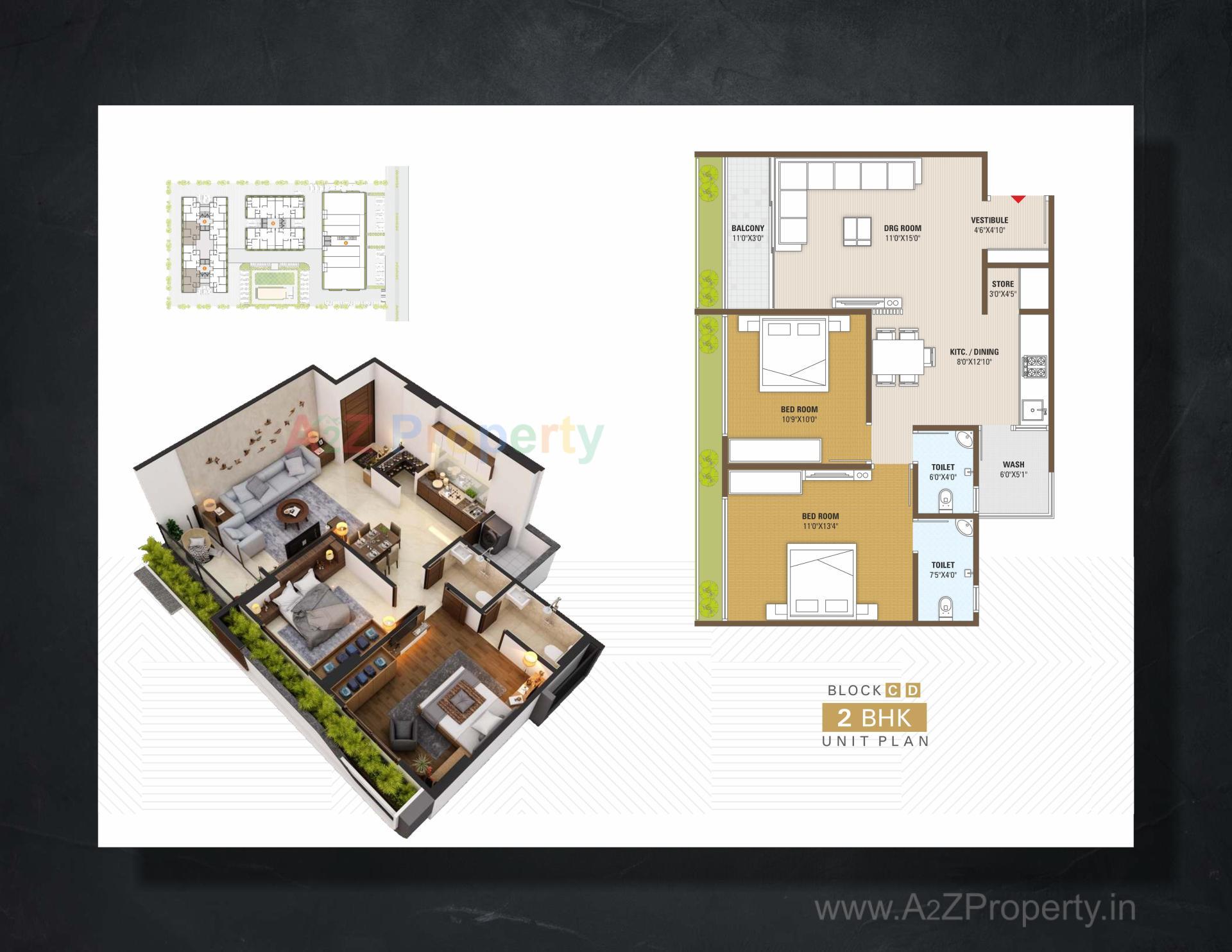 Layout of real estate project Star Icon   Paradise located at Hanspura, Ahmedabad, Gujarat