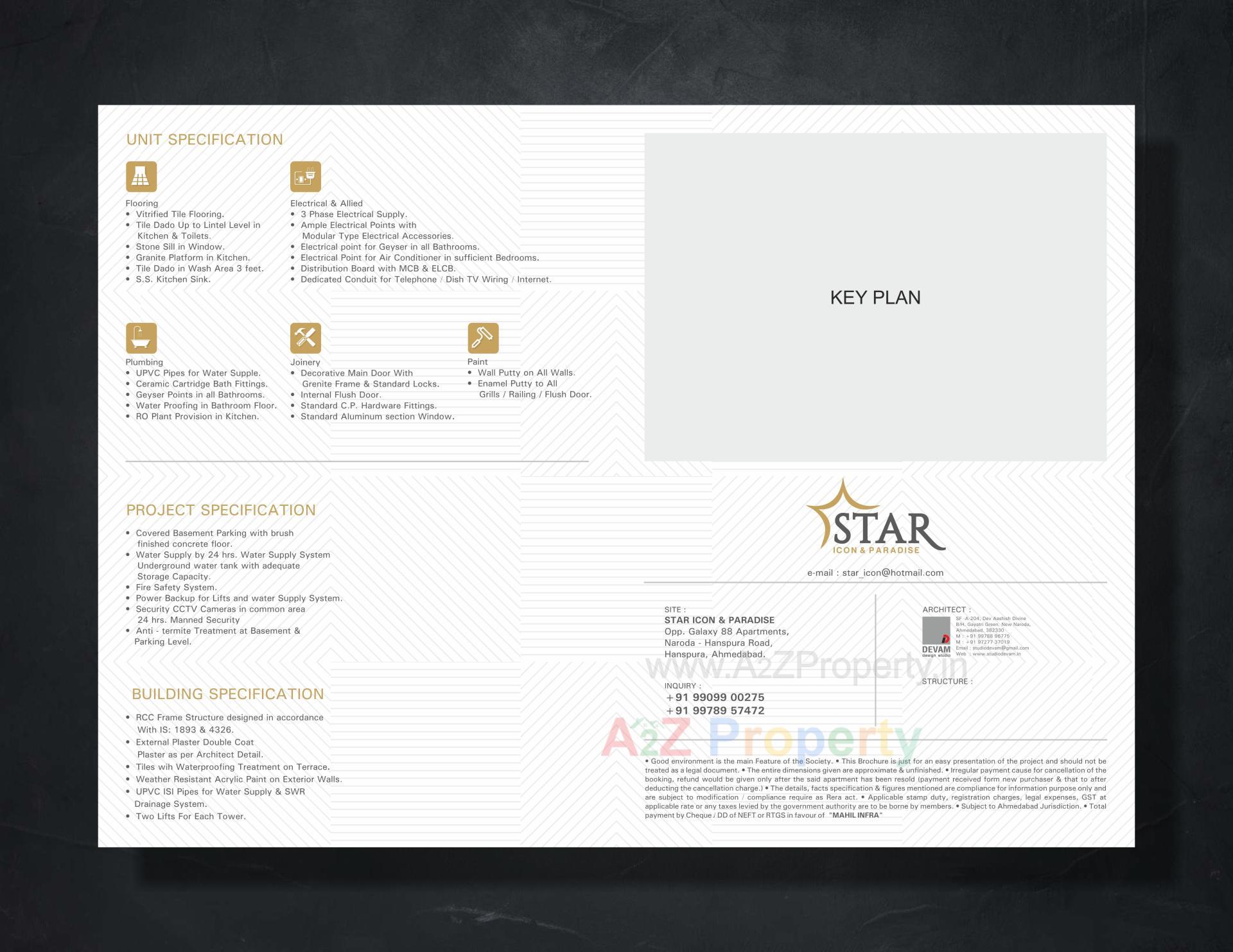  of real estate project Star Icon   Paradise located at Hanspura, Ahmedabad, Gujarat