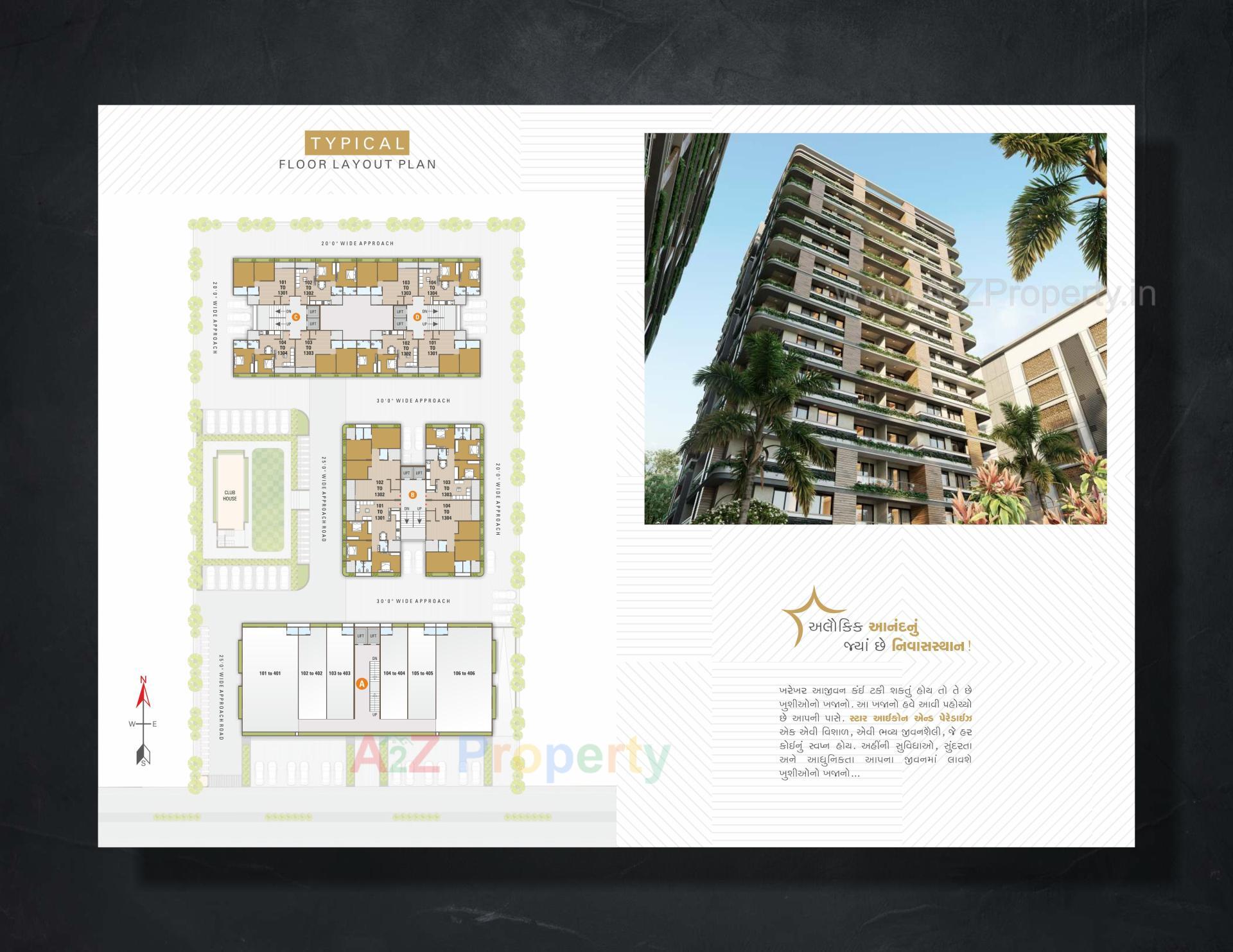  of real estate project Star Icon   Paradise located at Hanspura, Ahmedabad, Gujarat