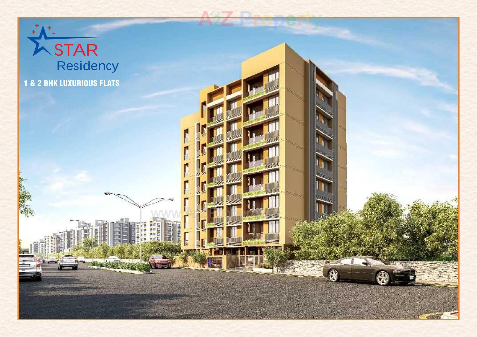 3D Elevation of real estate project Star Residency located at Narol, Ahmedabad, Gujarat