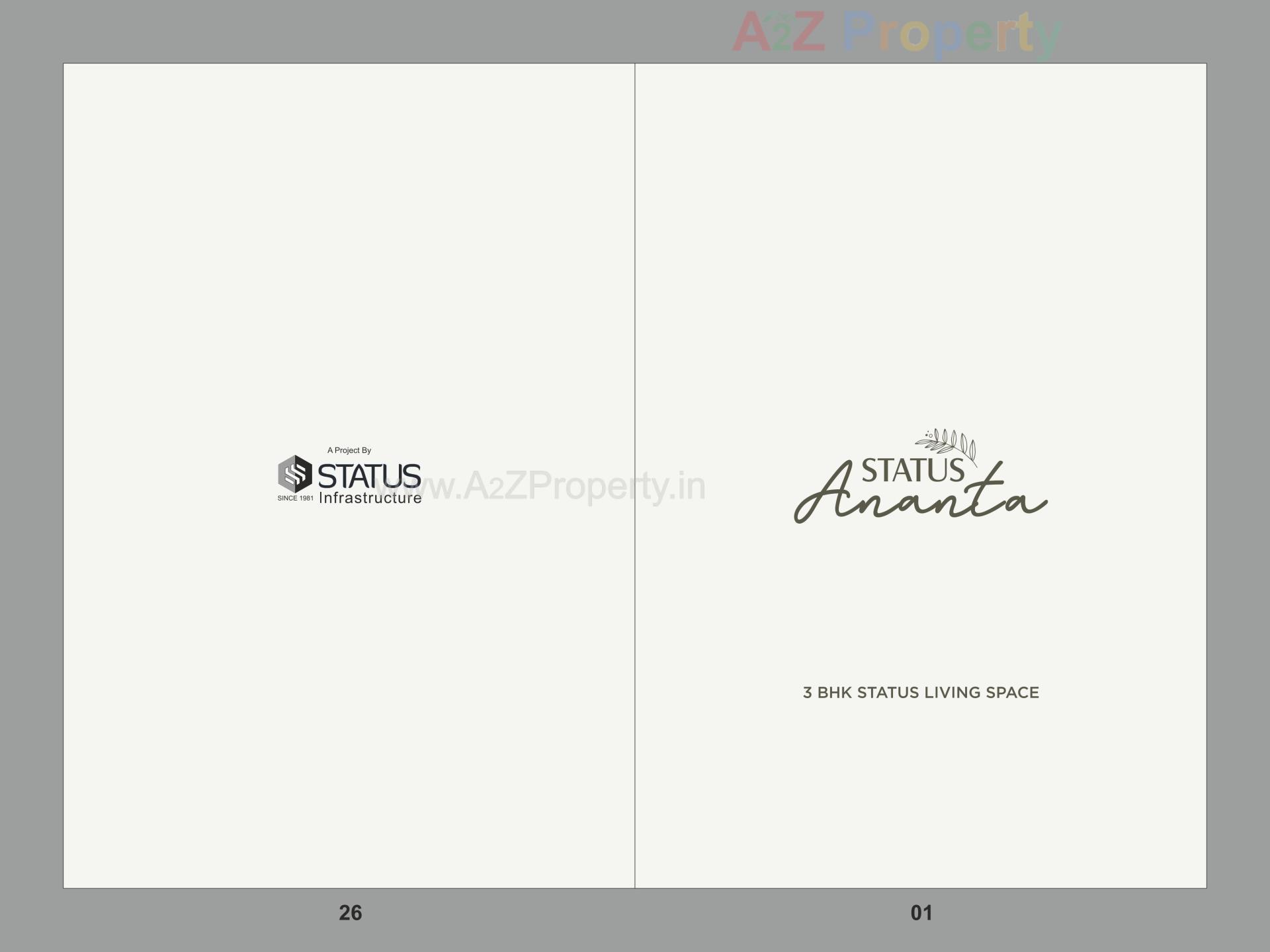  of real estate project Status Ananta located at Chandkheda, Ahmedabad, Gujarat