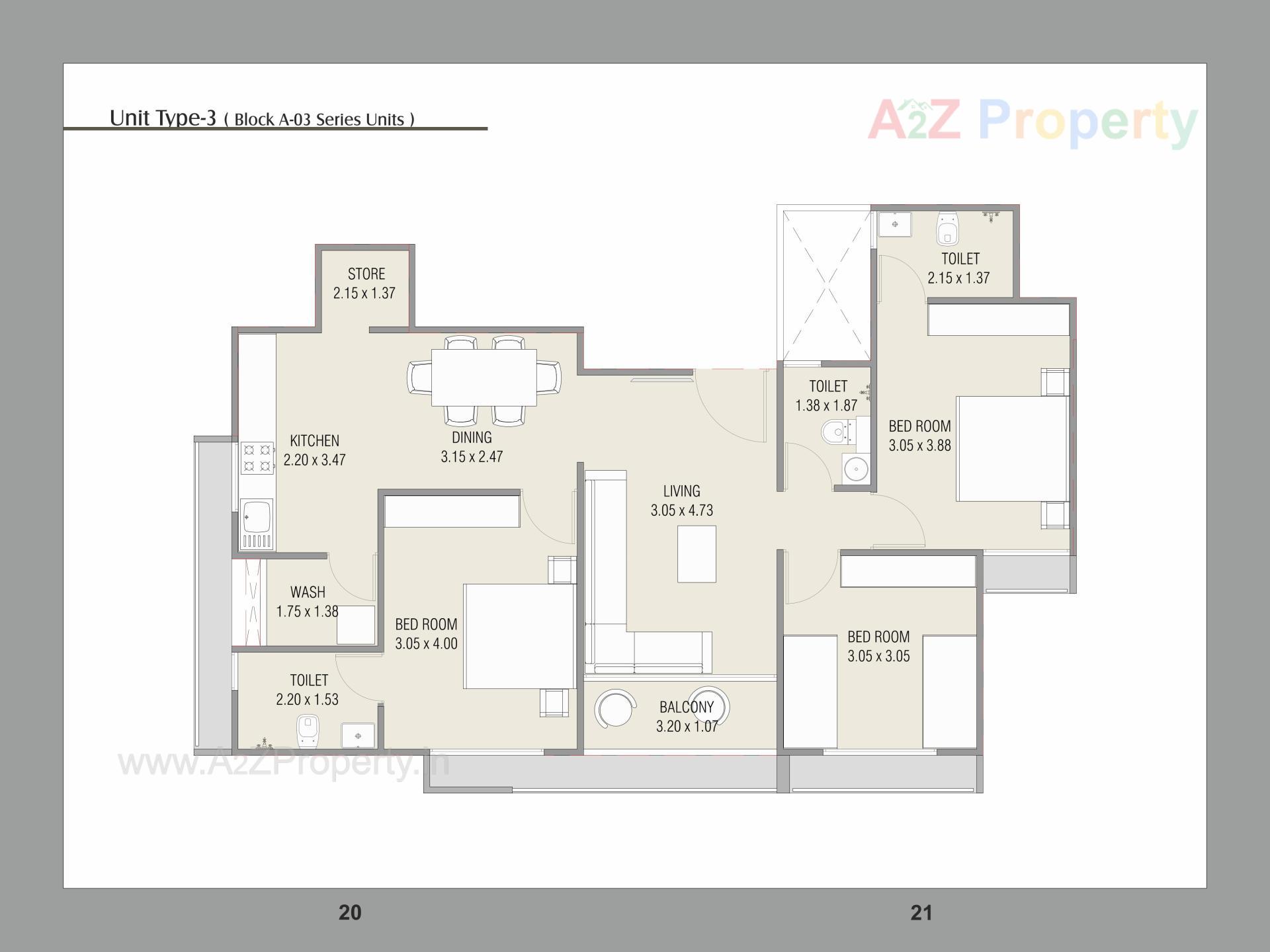 Layout of real estate project Status Ananta located at Chandkheda, Ahmedabad, Gujarat