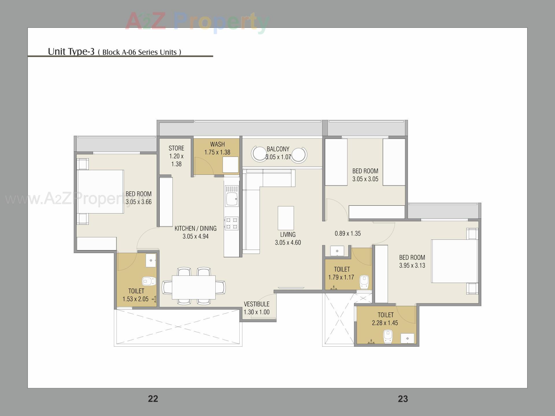 Layout of real estate project Status Ananta located at Chandkheda, Ahmedabad, Gujarat