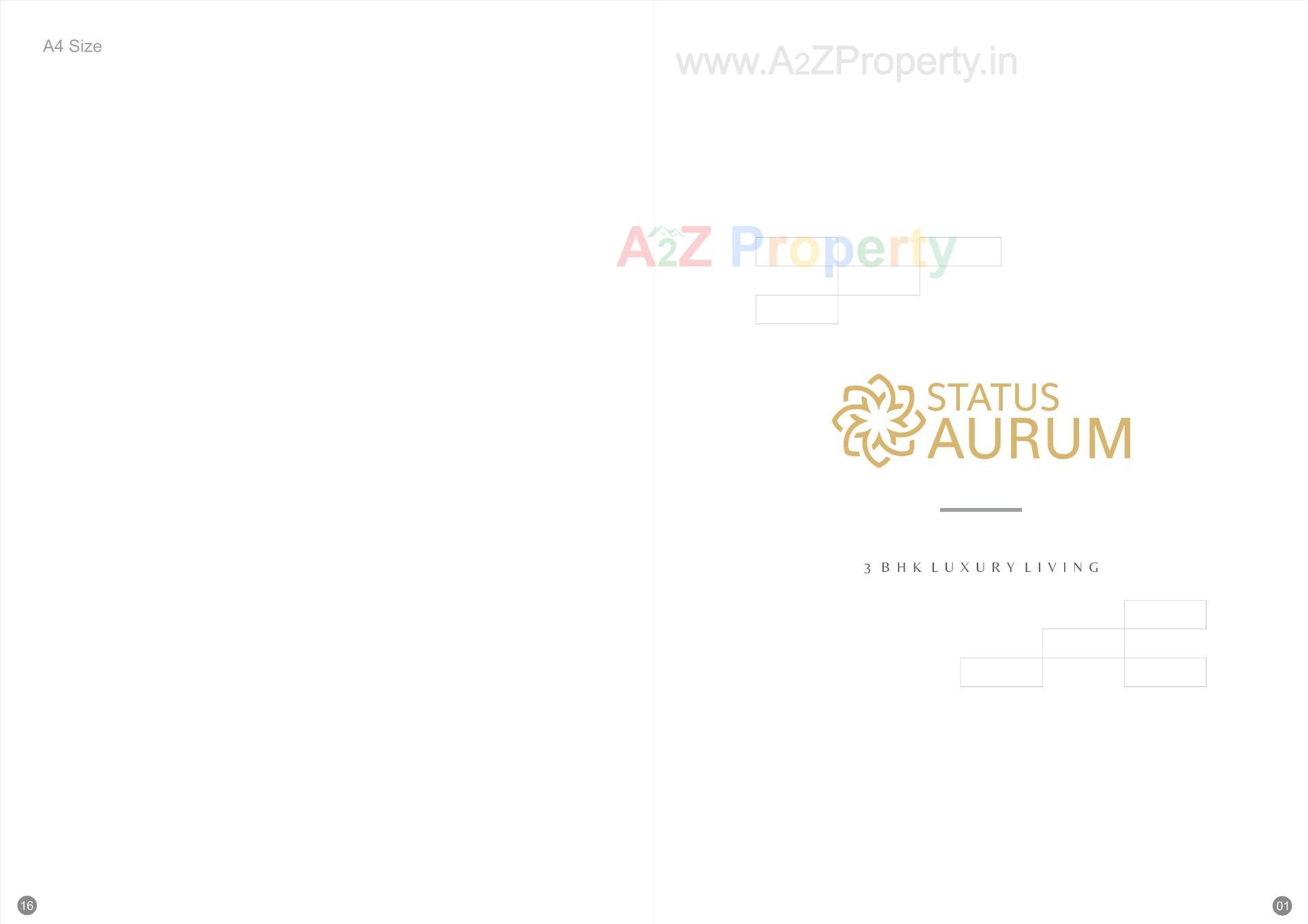  of real estate project Status Aurum located at Gota, Ahmedabad, Gujarat