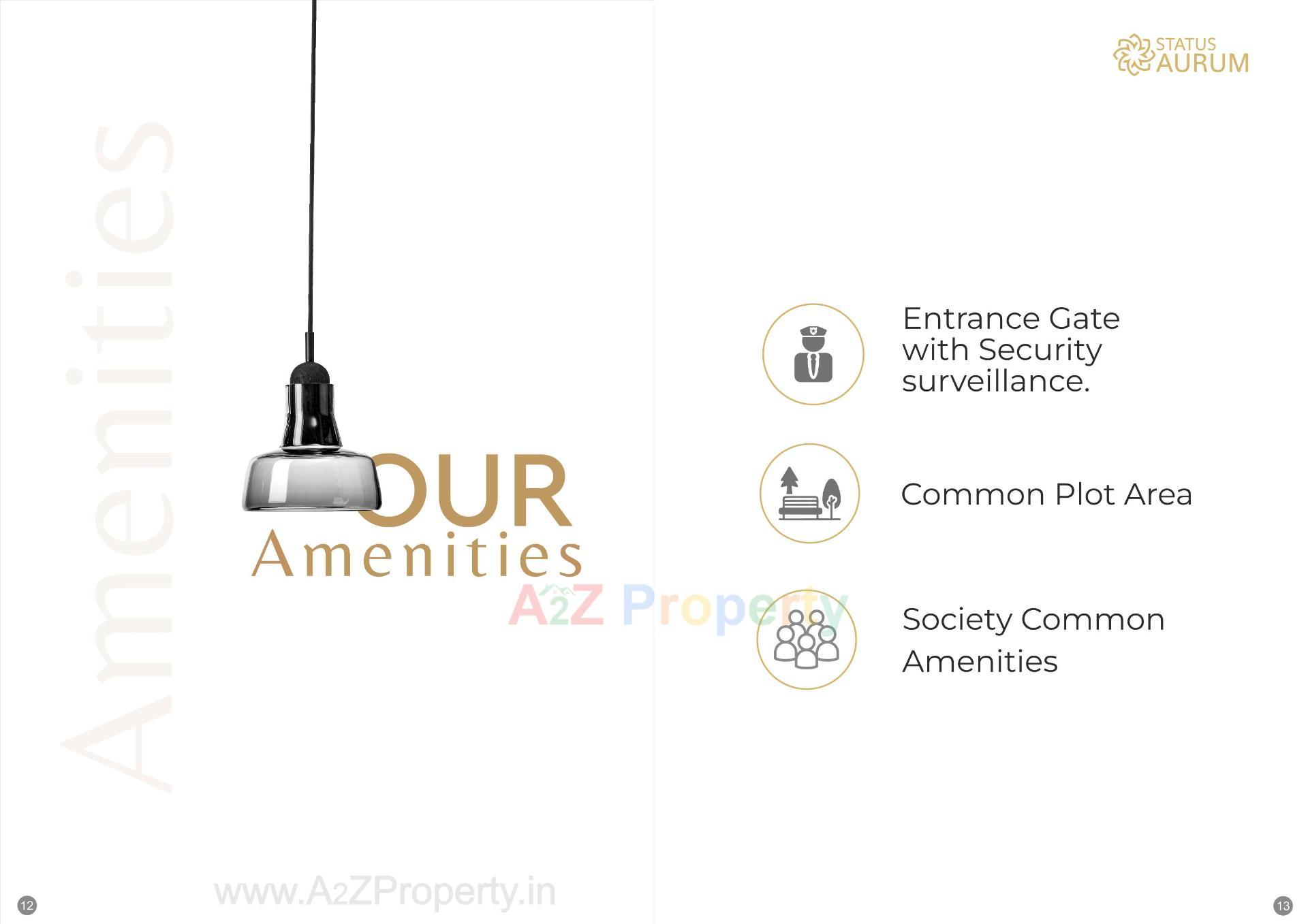  of real estate project Status Aurum located at Gota, Ahmedabad, Gujarat