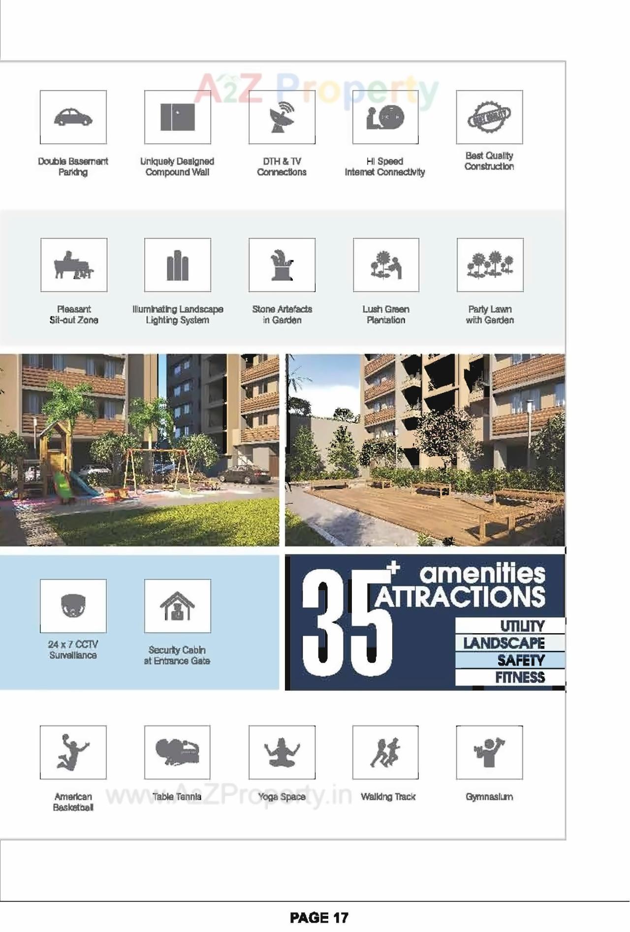 Amenities of Status Elysium