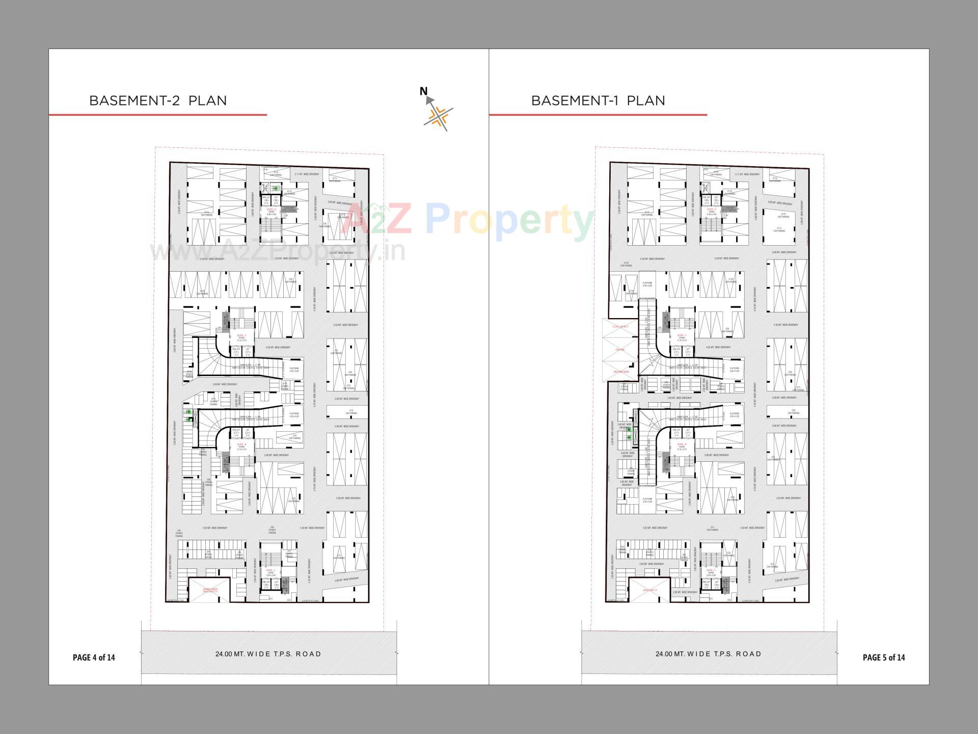 Layout of real estate project Status Sky located at Jagatpur, Ahmedabad, Gujarat