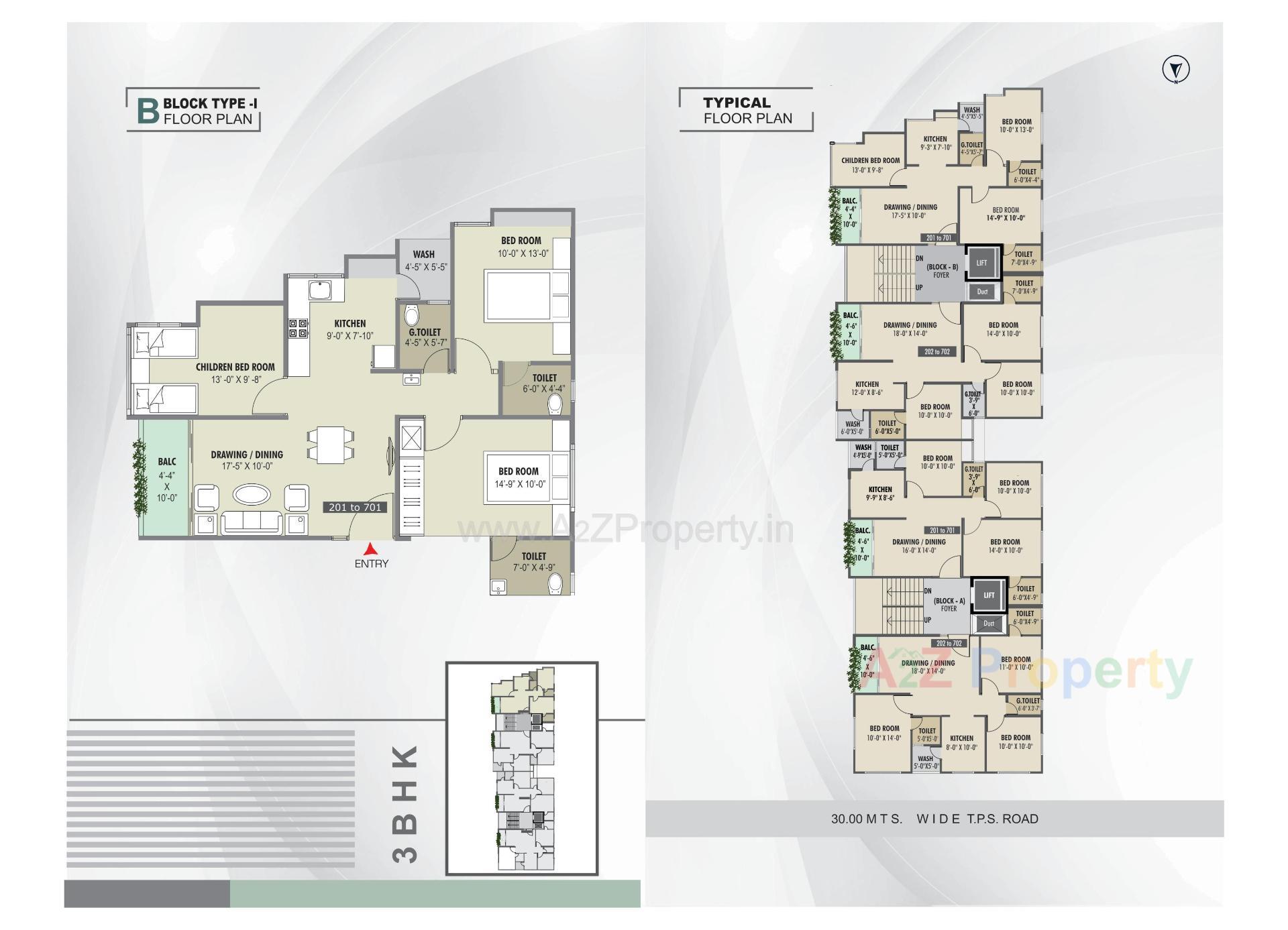 Layout of real estate project Stavam Residency located at Gota, Ahmedabad, Gujarat