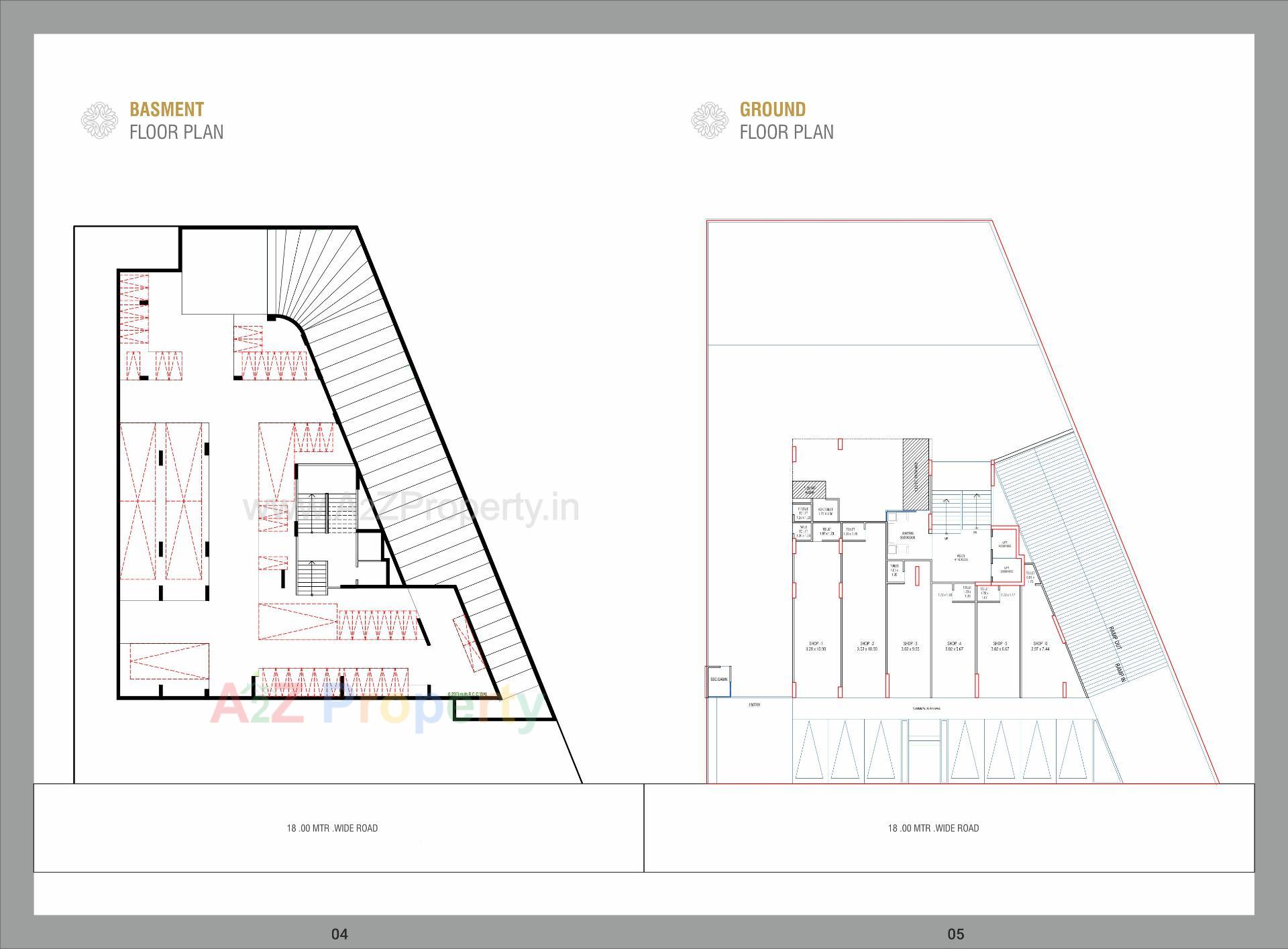 Layout of real estate project Stavik Heights located at Bhadaj, Ahmedabad, Gujarat