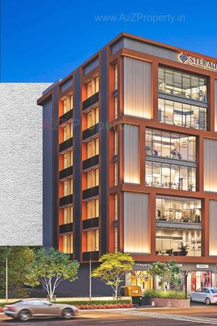 Elevation of real estate project Stellar Business Centre located at Naroda, Ahmedabad, Gujarat