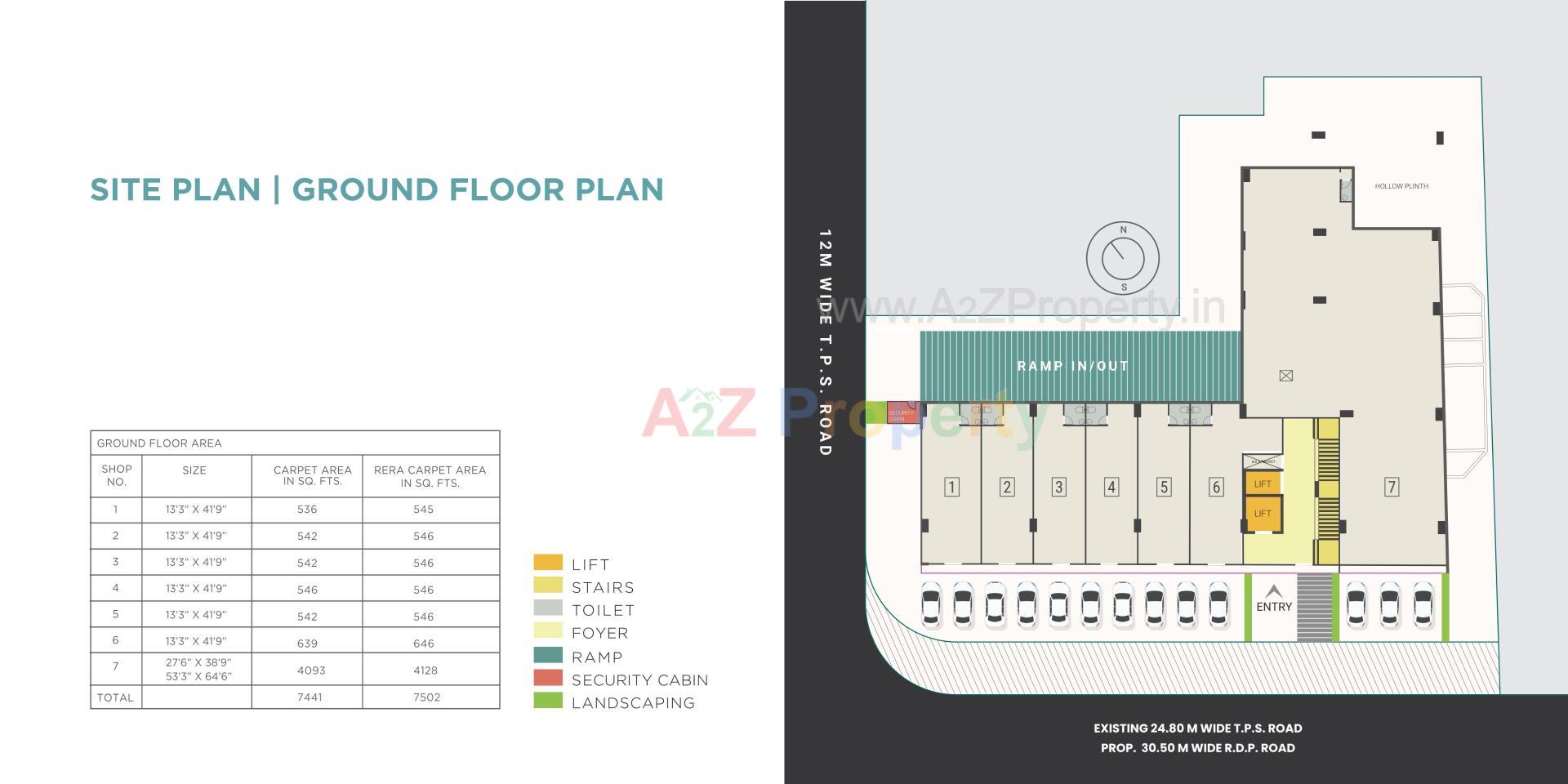 Layout of real estate project Stellar Ii located at Manipur, Ahmedabad, Gujarat