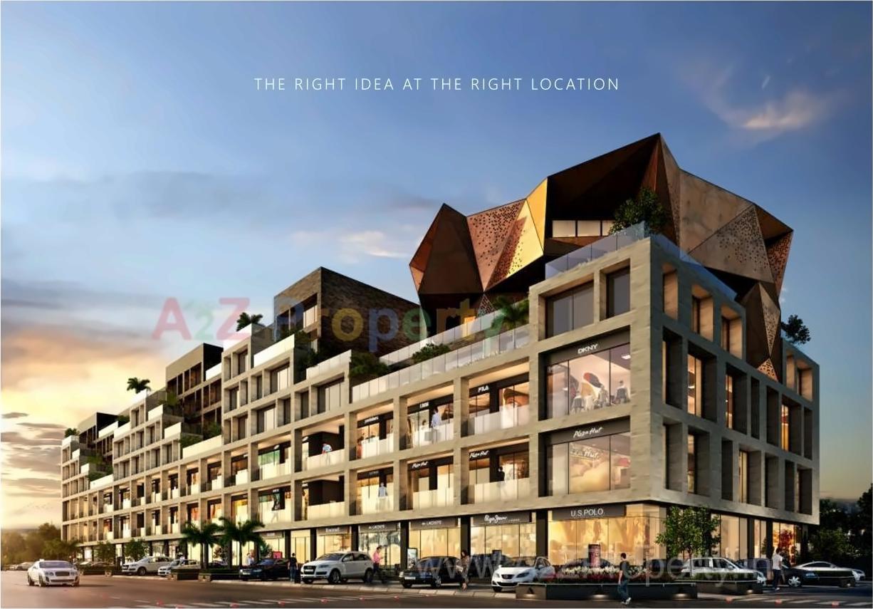 3D Elevation of real estate project Stellar located at Bodakdev, Ahmedabad, Gujarat