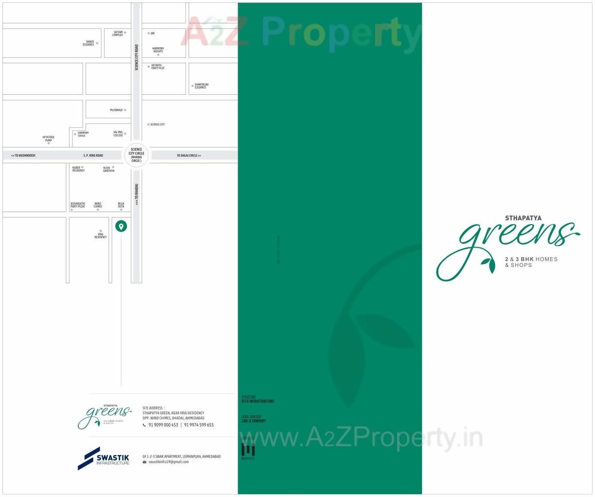  of real estate project Sthapatya Greens located at Bhadaj, Ahmedabad, Gujarat