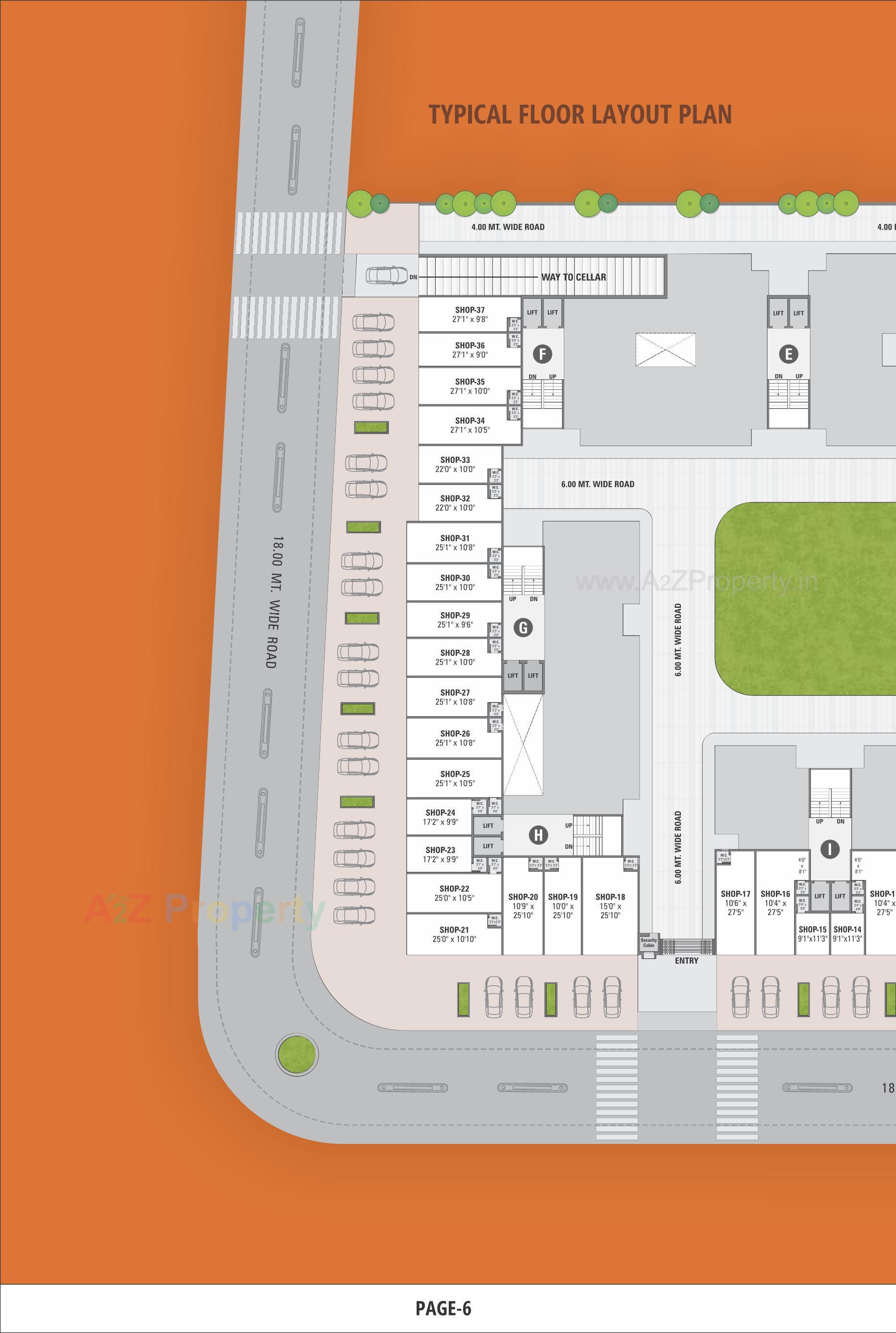 Layout of real estate project Sthapatya Heights located at Ahmedabad, Ahmedabad, Gujarat