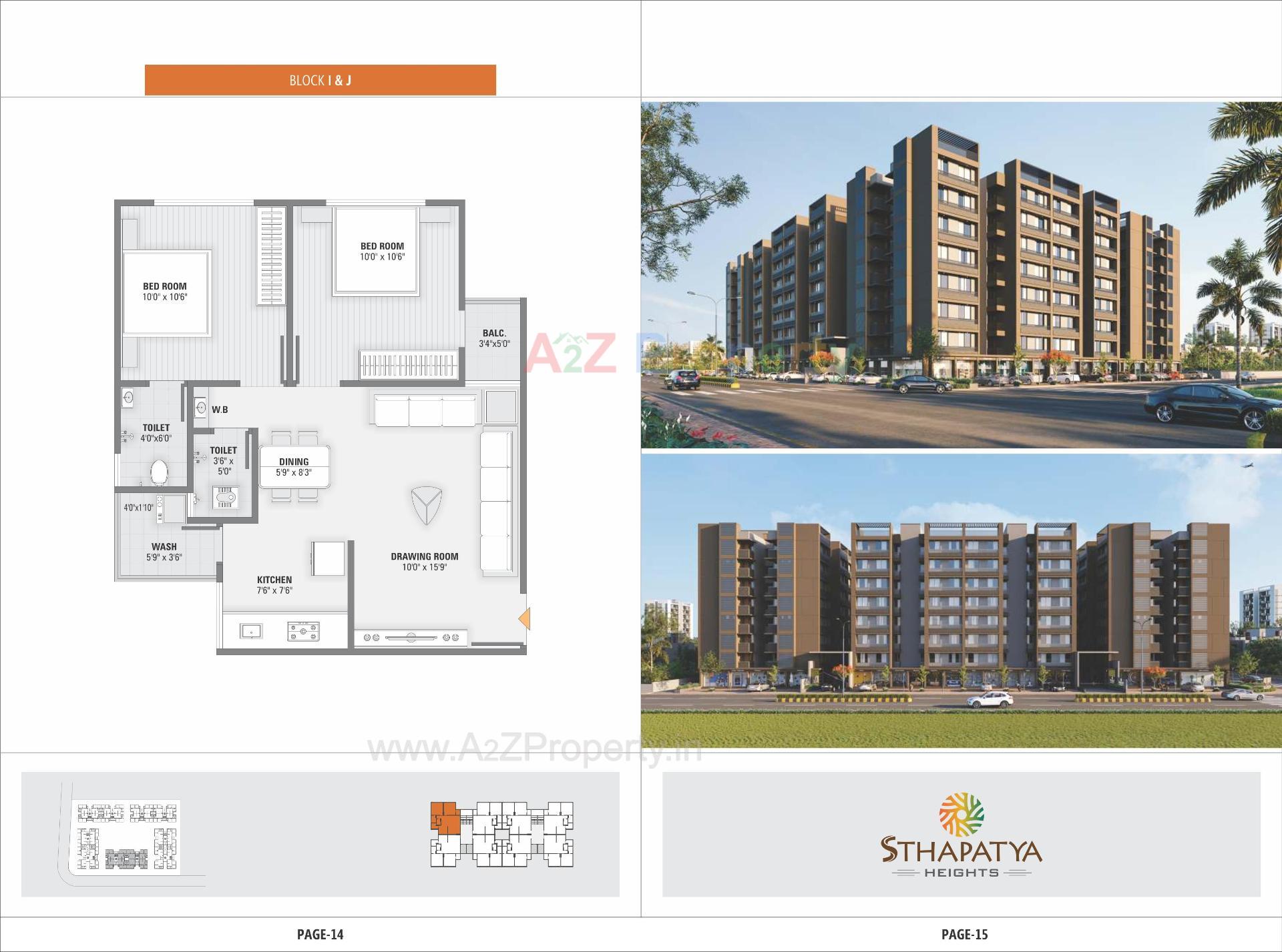 Layout of real estate project Sthapatya Heights located at Ahmedabad, Ahmedabad, Gujarat