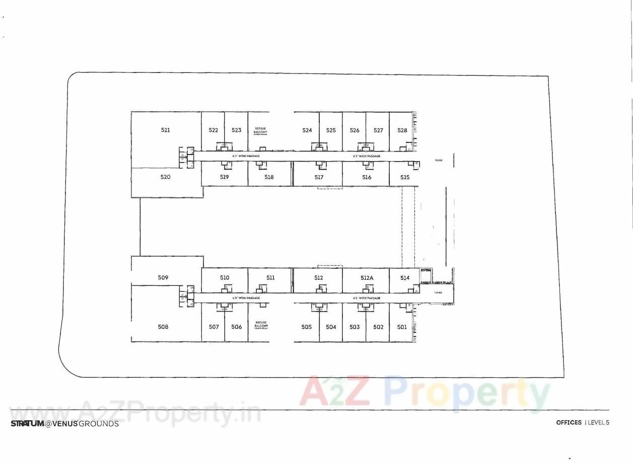 Layout of real estate project Stratum @ Venus Ground located at Vasna, Ahmedabad, Gujarat