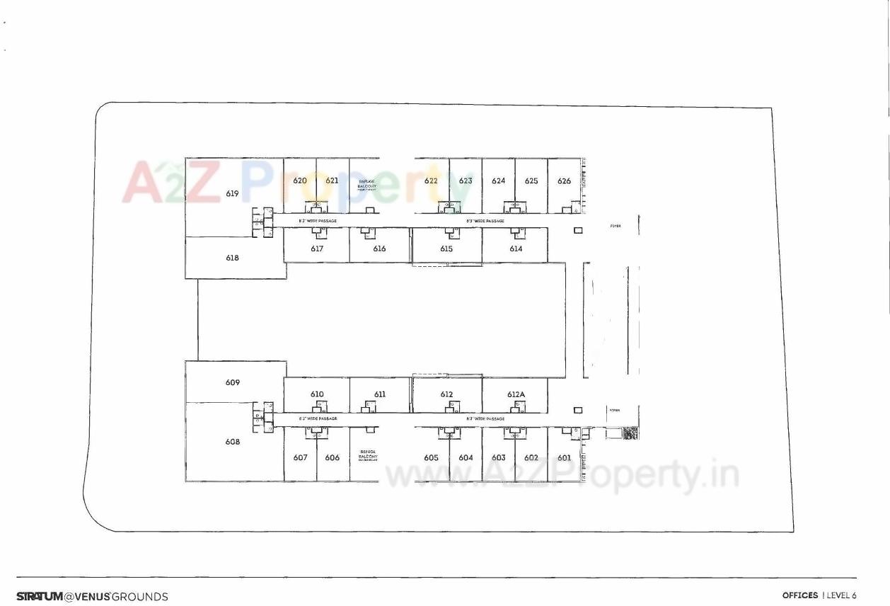 Layout of real estate project Stratum @ Venus Ground located at Vasna, Ahmedabad, Gujarat