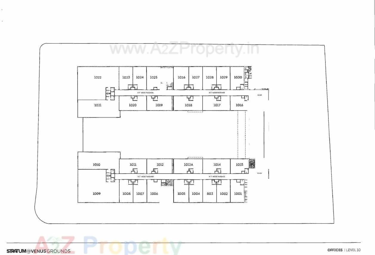 Layout of real estate project Stratum @ Venus Ground located at Vasna, Ahmedabad, Gujarat