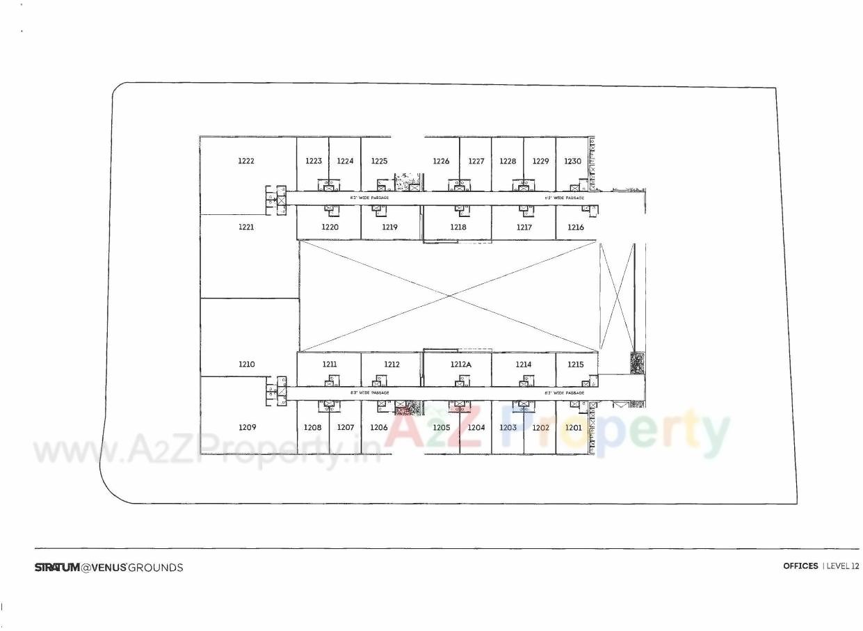 Layout of real estate project Stratum @ Venus Ground located at Vasna, Ahmedabad, Gujarat