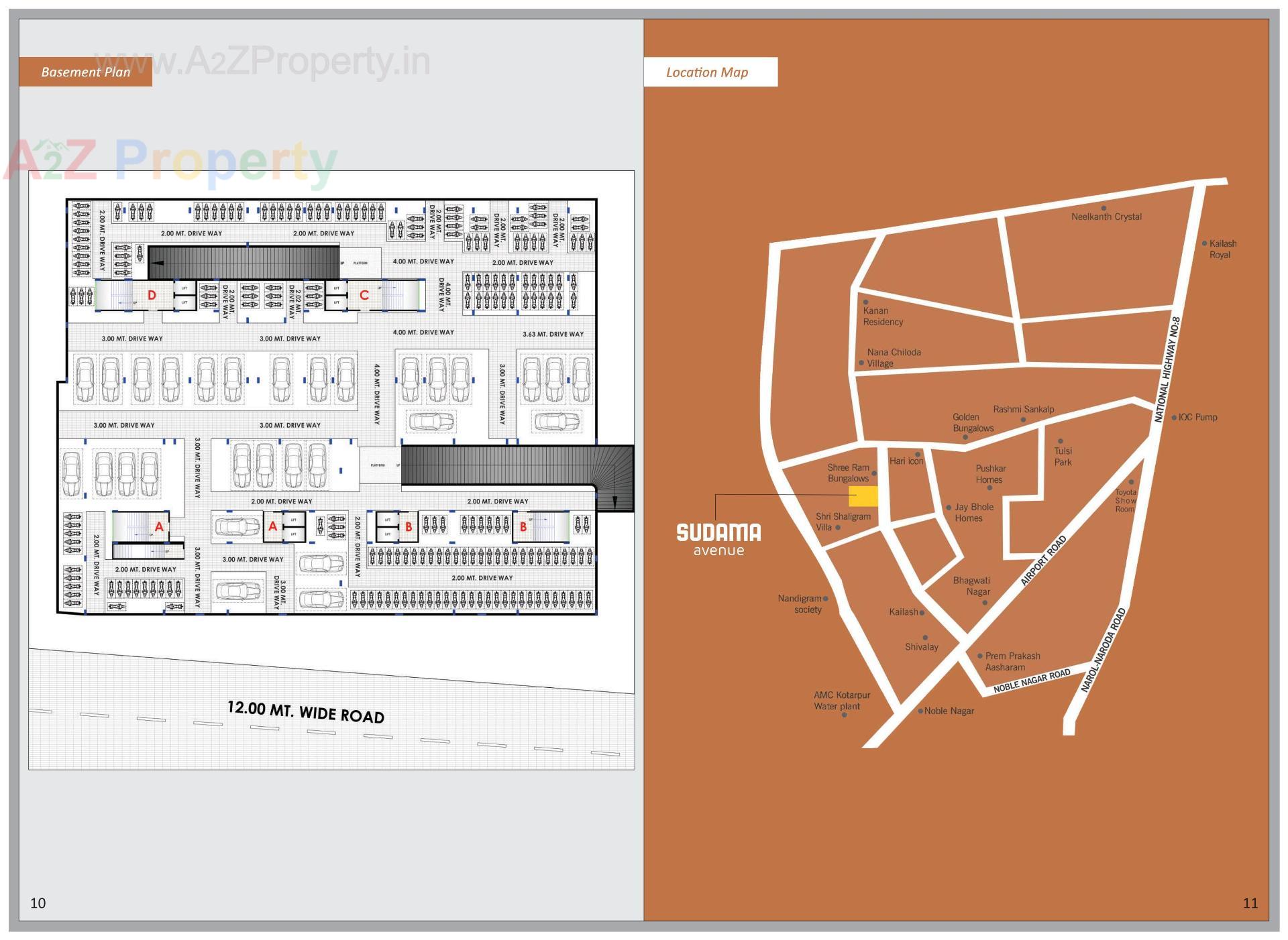  of real estate project Sudama Avenue located at Chiloda, Ahmedabad, Gujarat