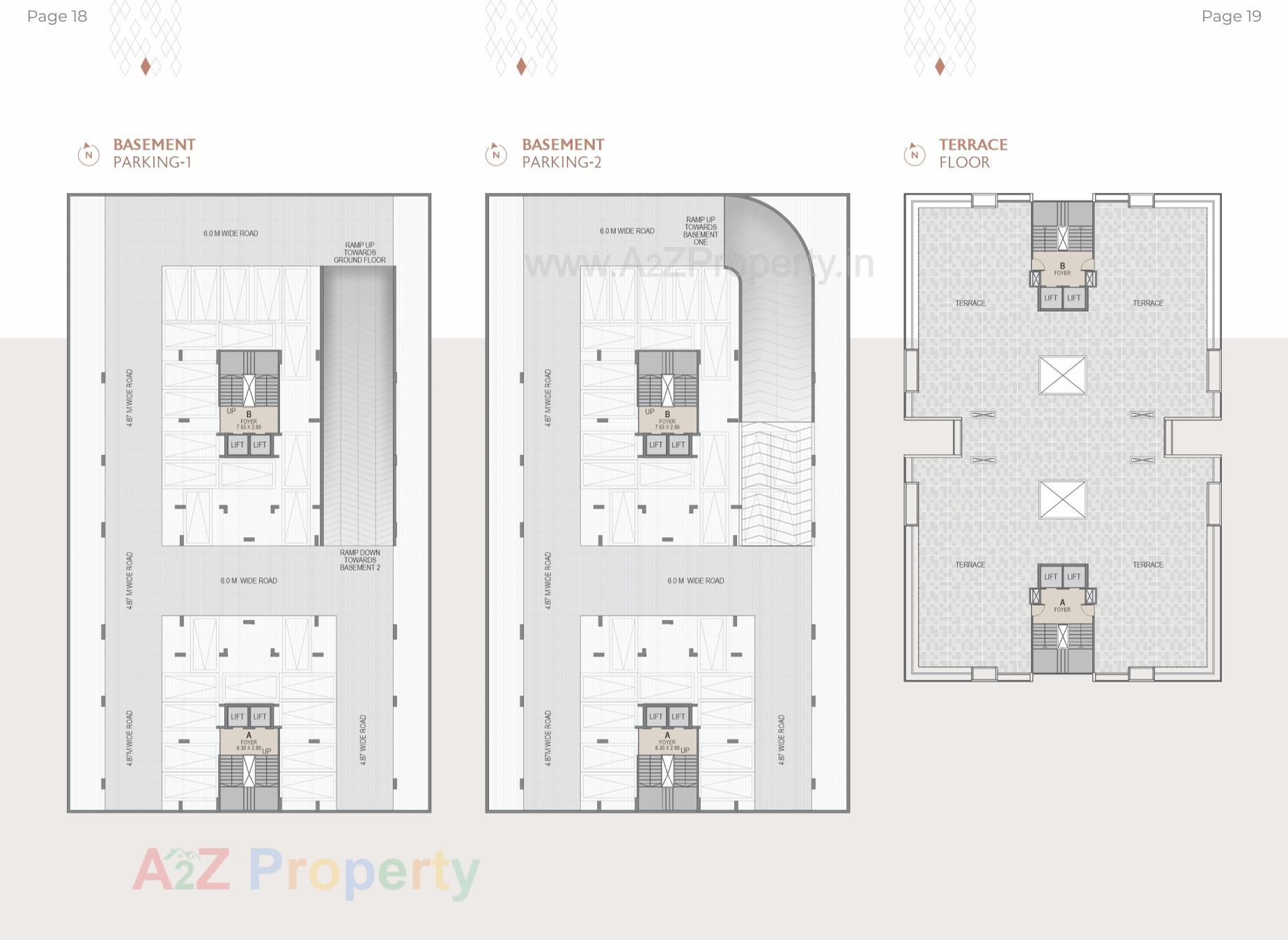 Layout of real estate project Sudarshan Grace located at Hebatpur, Ahmedabad, Gujarat