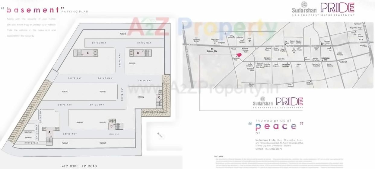  of real estate project Sudarshan Pride located at Sola, Ahmedabad, Gujarat