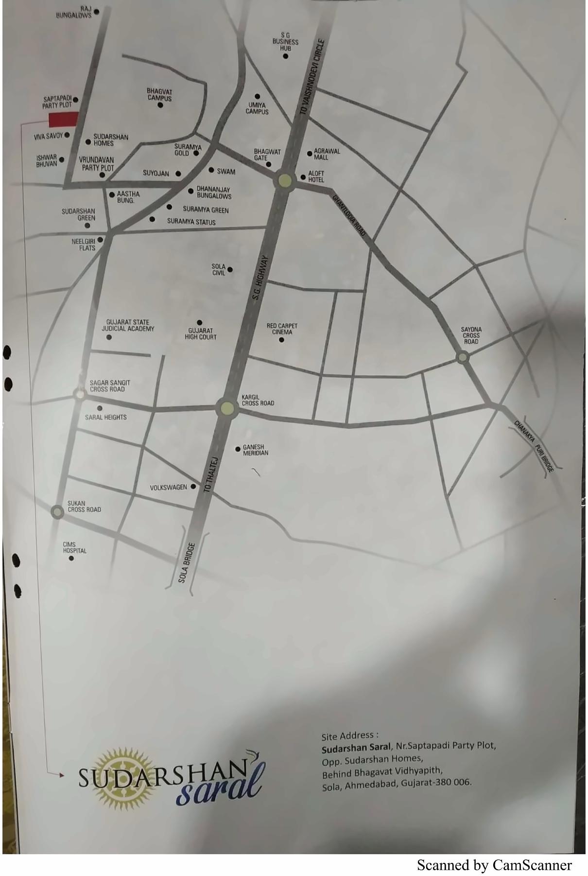  of real estate project Sudarshan Saral located at Sola, Ahmedabad, Gujarat