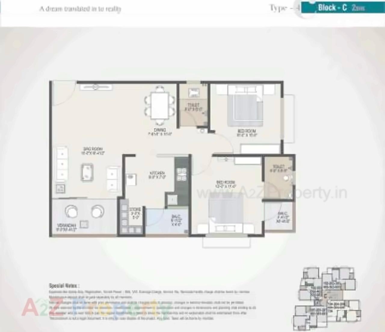 Layout of real estate project Sudarshan Status located at Sola, Ahmedabad, Gujarat