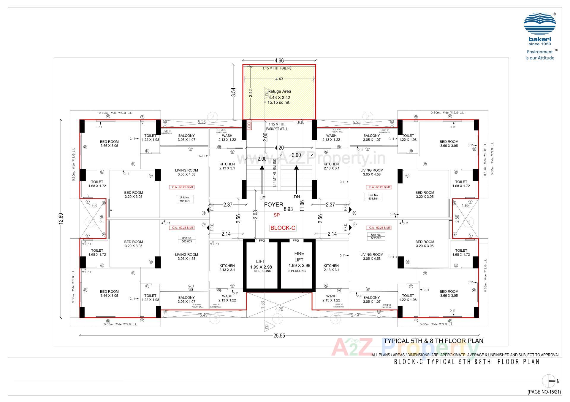 Layout of real estate project Sujal Apartment located at Vejalpur, Ahmedabad, Gujarat