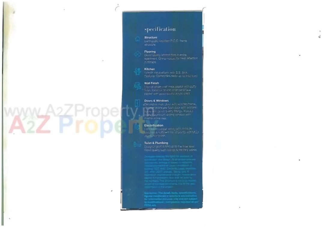  of real estate project Sujal Residency located at Bopal, Ahmedabad, Gujarat