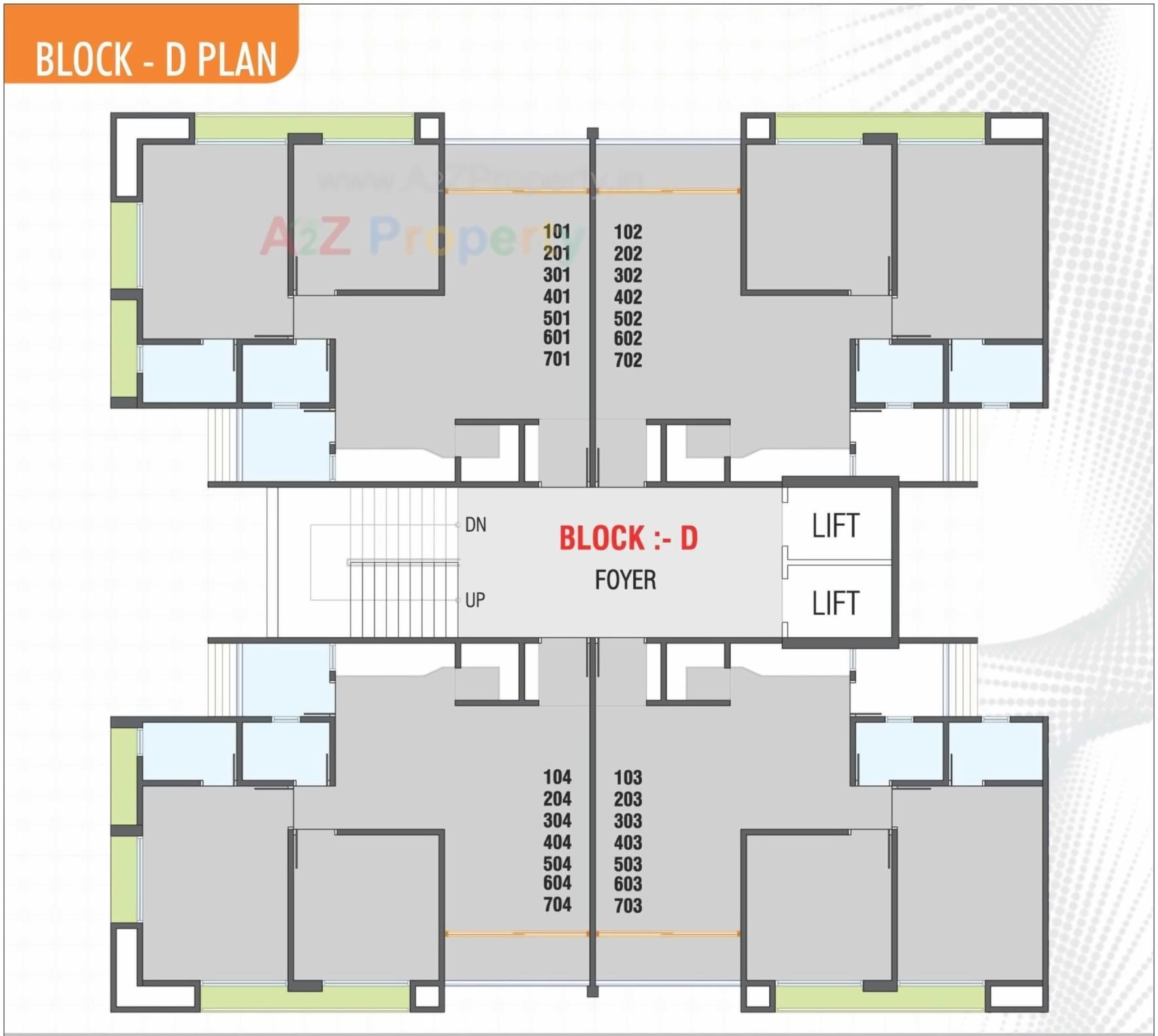 Layout of real estate project Sukh Sahitya Heights located at Ahmedabad, Ahmedabad, Gujarat