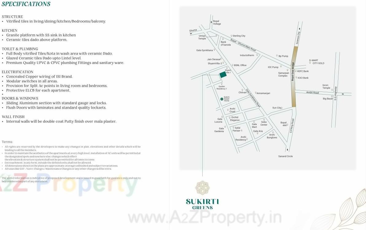  of real estate project Sukirti Greens located at Ahmedabad, Ahmedabad, Gujarat