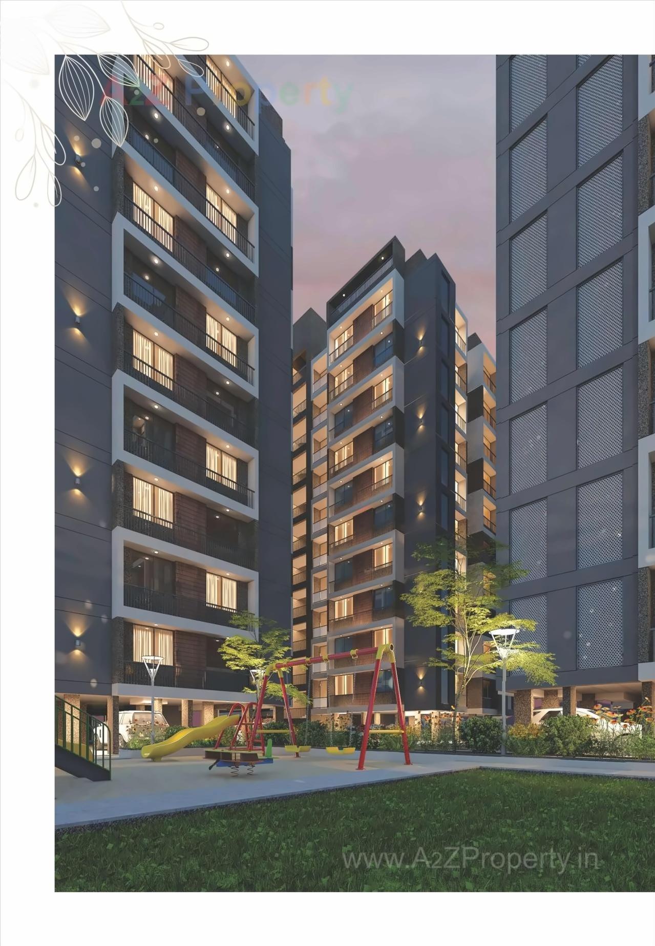 3D Elevation of real estate project Sukirti Greens located at Ahmedabad, Ahmedabad, Gujarat