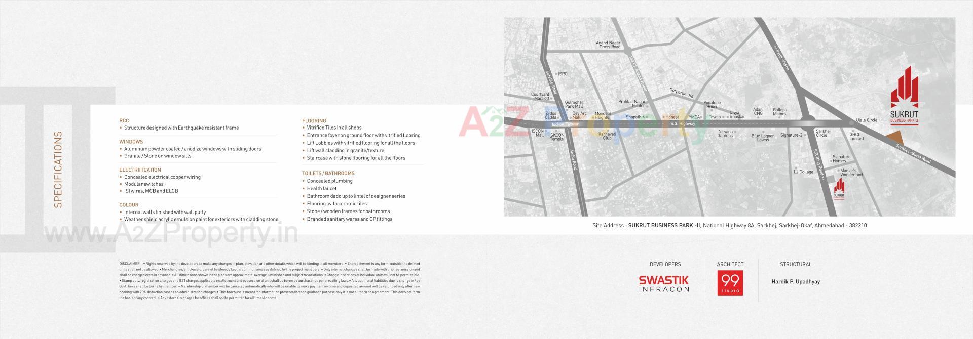  of real estate project Sukrut Business Park Ii located at Okaf, Ahmedabad, Gujarat