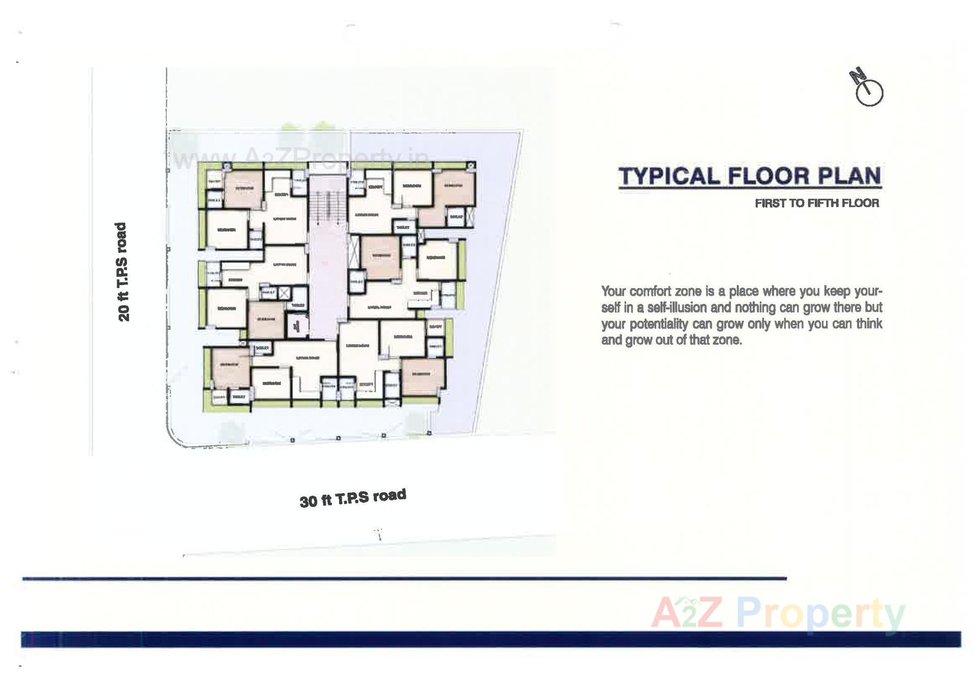 Layout of real estate project Sulabh Exotica located at Rajpur--hirpur, Ahmedabad, Gujarat