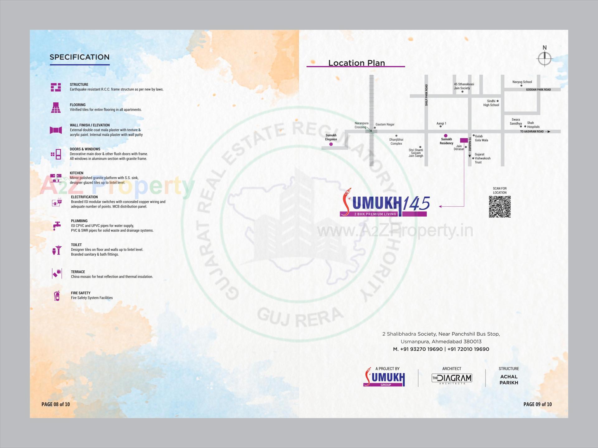  of real estate project Sumukh 1 located at Usmanpura, Ahmedabad, Gujarat